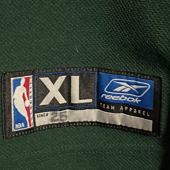 Seattle sonics jersey #25 + baseball cap. Official Team issue in 08. - Picture 6 of 12